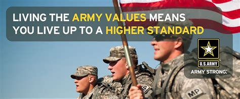 Commentary Living The Army Values Means You Live To A Higher Standard