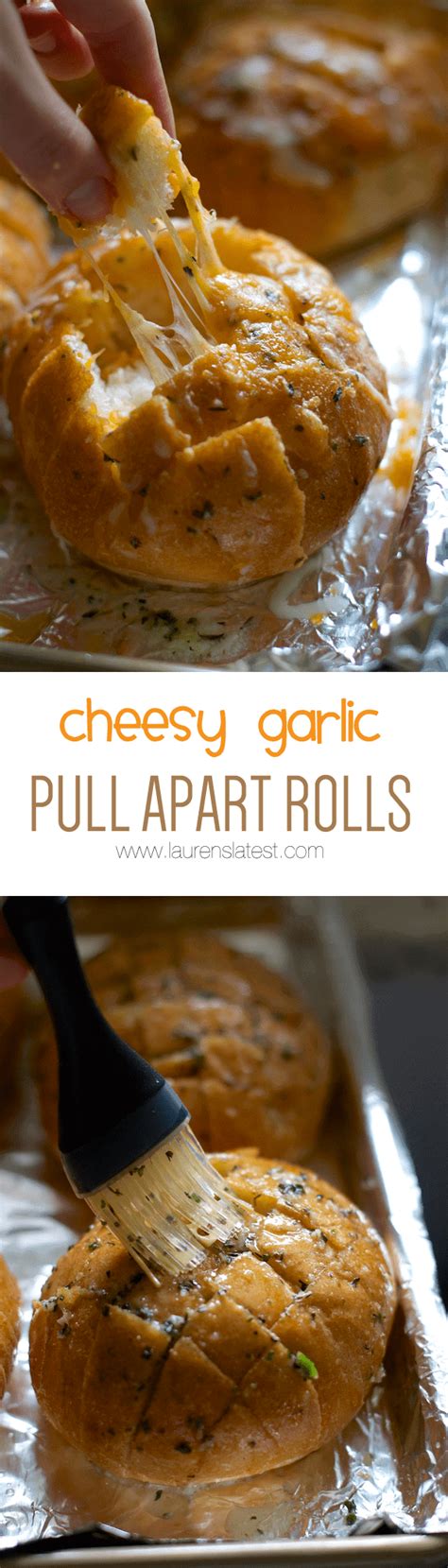 Cheesy Pull Apart Garlic Bread Laurens Latest