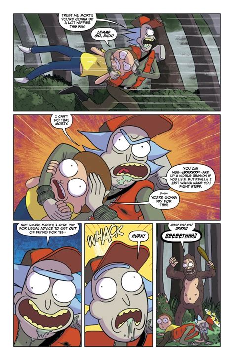 Comiclist Previews Rick And Morty Pocket Like You Stole It 4