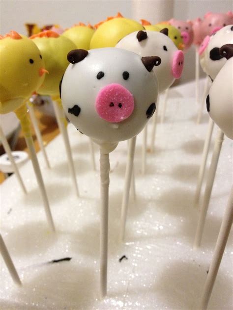 Pin By Youa Vang On Baking Animal Cake Pops Farm Animal Cakes