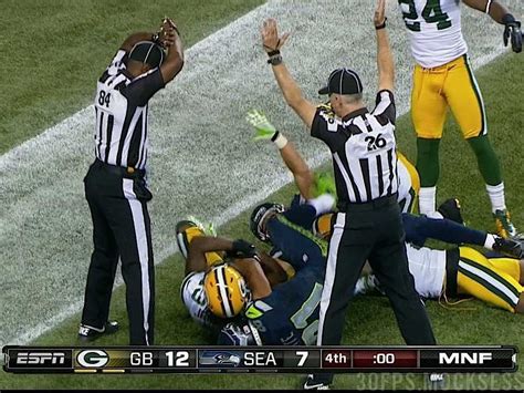 B C S Sports The Endzone Controversial Finish Seahawks And Packers Game Spurs Last Straw For
