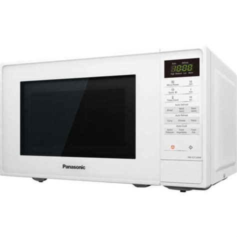Panasonic Nn E27jwmbpq 20 Litre 800w Digital Microwave Oven White