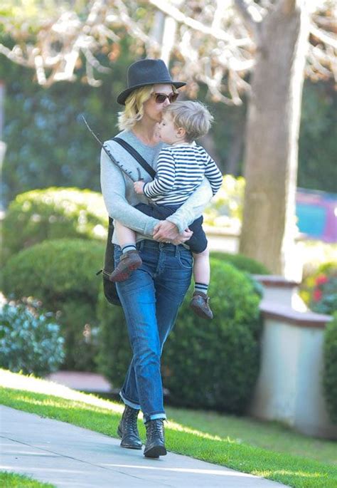 January Jones Turns Heads In Chic Crop Top For Rare Outing With Son Xander Hello