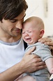 Father holding crying baby - Stock Image - F003/9656 - Science Photo ...