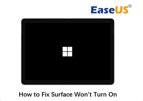 Full Guide To Fix Microsoft Surface Wont Turn On🔥