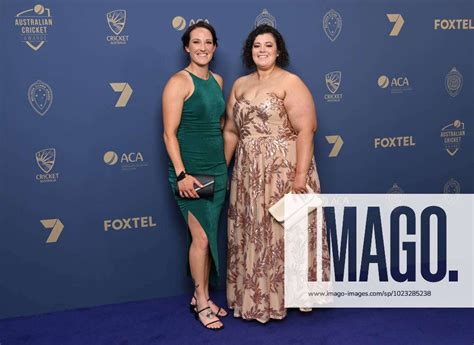 2023 Australian Cricket Awards Australian Cricketer Megan Schutt Left