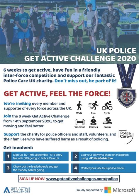 Uk Police Get Active Challenge 2020