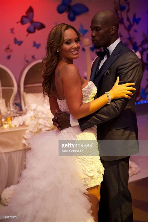 Chad Ochocinco And Evelyn Lozado Wedding Photos And Premium High Res