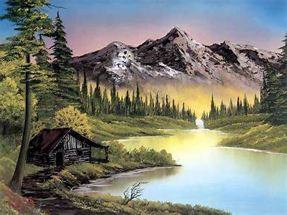 Ross Bob Landscape Painting Paintings Landscapes Mountain