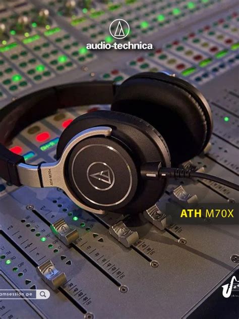 Audiotechnica Ath M70x Audifonos Profesionales Jamsession