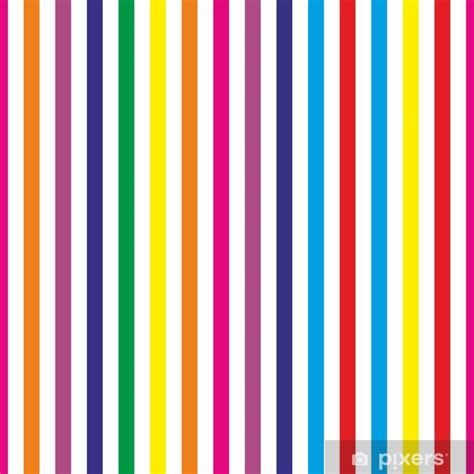 Seamless Colorful Stripes Vector Background Or Pattern