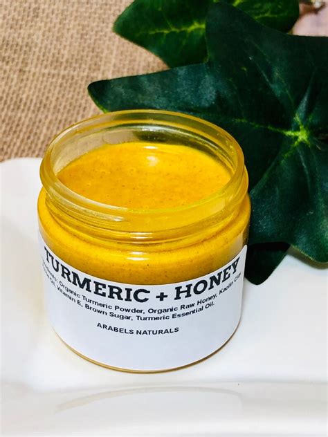 Turmeric Honey Aloe Face Mask Dark Spot Hyper Pigmentation Etsy