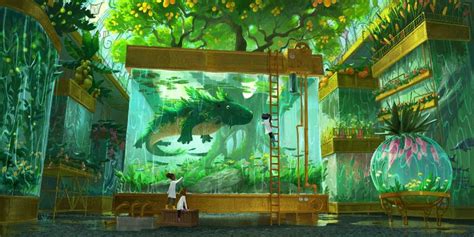 Artstation Aquaponics Lab Cathleen Mcallister Environment Concept