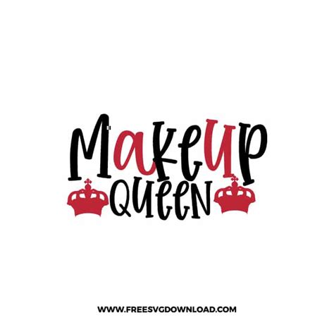 Makeup Queen 2 Svg And Png Free Cut Files Free Svg Download
