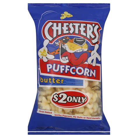 Chesters Puffcorn Butter 2 Only 35 Oz