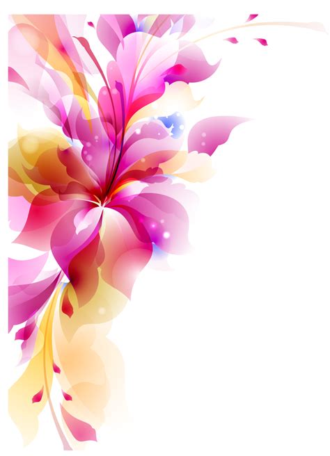 28 Flower Vector Wallpaper Background