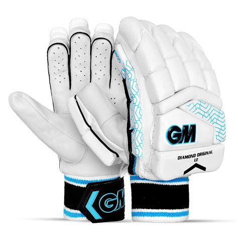Buy Gm Diamond Original Le Cricket Batting Gloves With English Pittard Leather Palm For Men