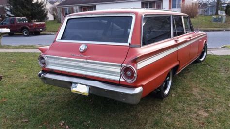 1963 ford fairlane 500 station wagon with 4 6 efi v8 and 5 speed manual trans classic ford