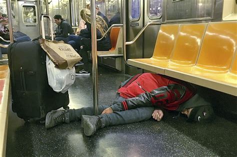 New York City Mayor Pushes To Remove Homeless People In Subway System