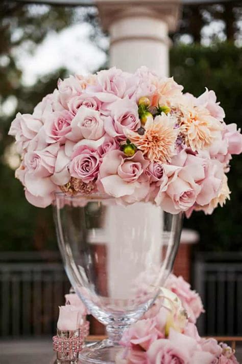 Elegant And Dreamy Floral Wedding Centerpieces Collection