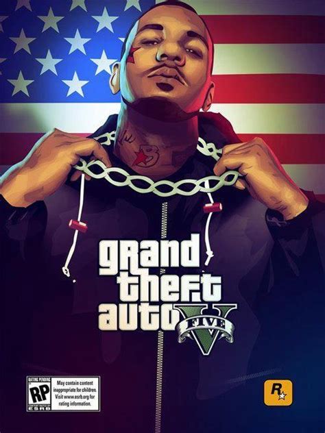صورة فنية لشخصية The Game من Grand Theft Auto V ترو جيمنج