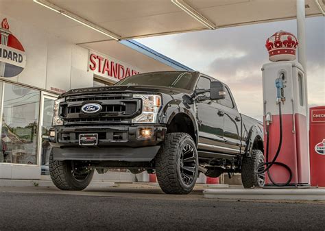 2022 Ford F250 Lifted Black Widow By Sca Performance Tough Trucks