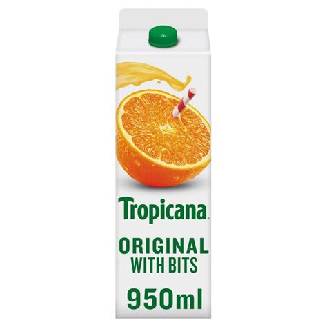 Morrisons Tropicana Original Orange Juice 950ml 950mlproduct Information