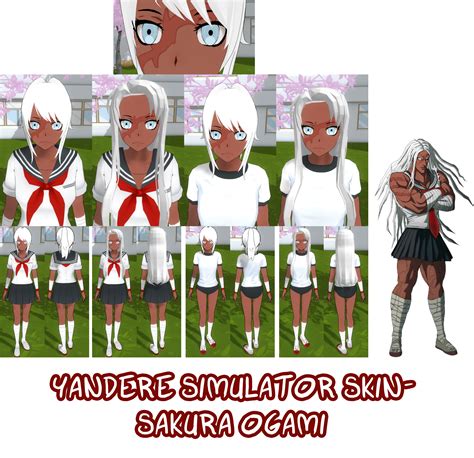 Yandere Simulator Sakura Ogami Skin By Imaginaryalchemist On Deviantart