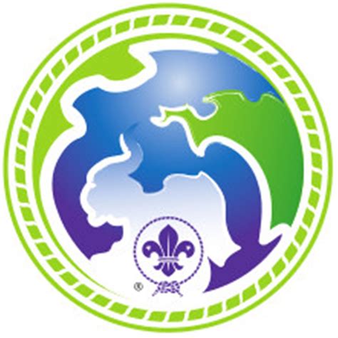 Scout Badge World Scout Environment Programme Green Scouts Direct