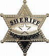Sheriff badge PNG transparent image download, size: 942x1072px