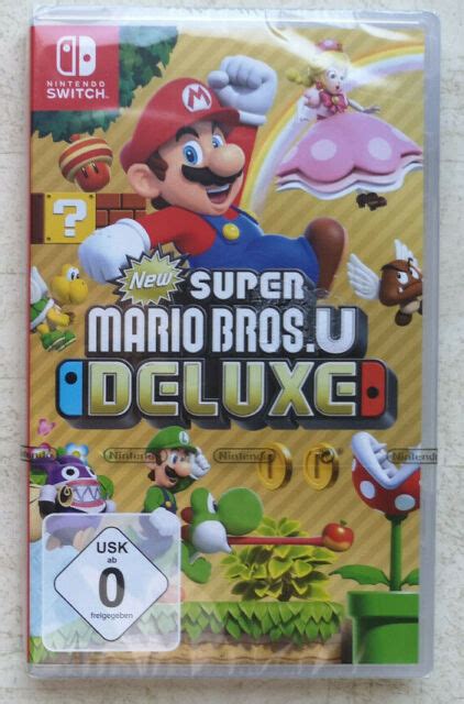 New Super Mario Bros U Deluxe Nintendo Switch G Nstig Kaufen