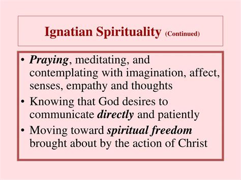 Ppt Ignatian Spirituality Powerpoint Presentation Free Download Id