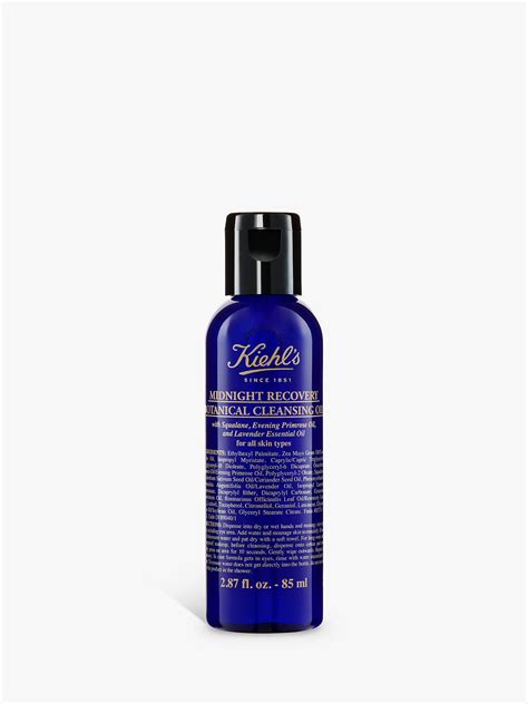 Kiehls Midnight Recovery Botanical Cleansing Oil 85ml At John Lewis