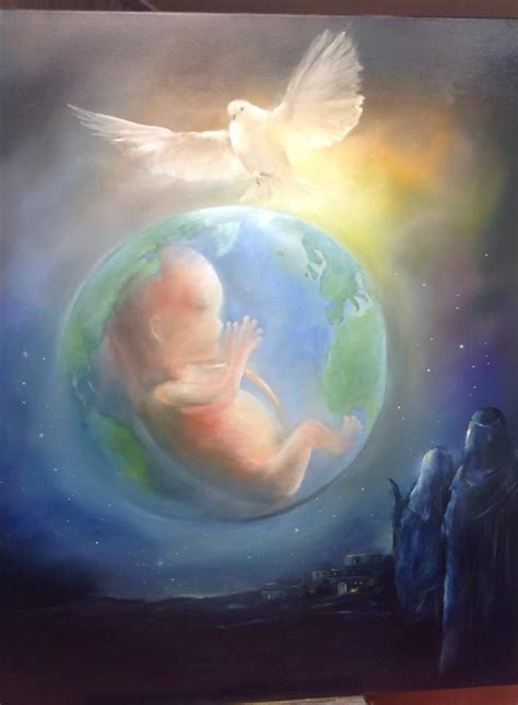 Baby Being Filled With The Spirit From The Womb What A Beautiful