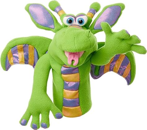 Jp Melissa And Doug Dragon Puppet With Detachable Wooden Rod