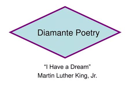 Ppt Diamante Poetry Powerpoint Presentation Free Download Id6799332