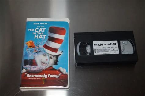 DR SEUSS THE Cat In The Hat VHS 2004 Clamshell Case Packaging