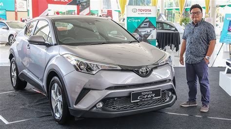 First Look Toyota C Hr In Malaysia Detailed Exterior And Interior