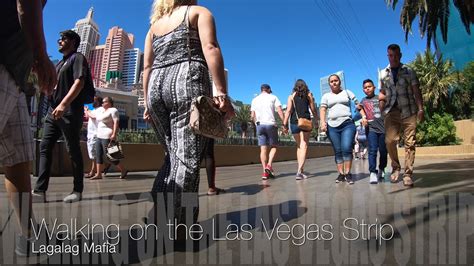 Walking On The Las Vegas Strip Time Lapse Youtube