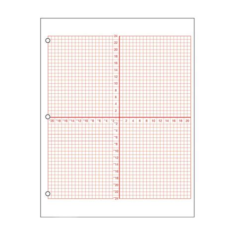 graph paper with axis pdf free printable graph paper