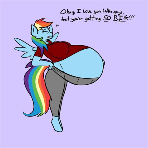 Rainbow Belly Cleaned And Colored By Pacificside18 On Deviantart