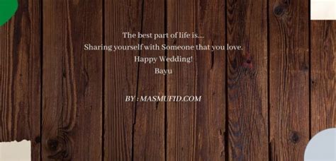 Kutipan di atas merupakan terjemahan dari ucapan selamat . Contoh Greeting Card Happy Wedding & Ulang Tahun Inggris ...