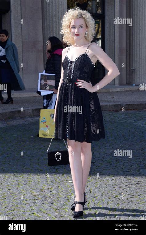 Julia Garner Attending The Miu Miu Fashion Show As Part Of Paris