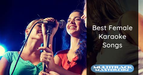 Best Female Karaoke Songs Multitrack Master Isolated Tracks Vocal