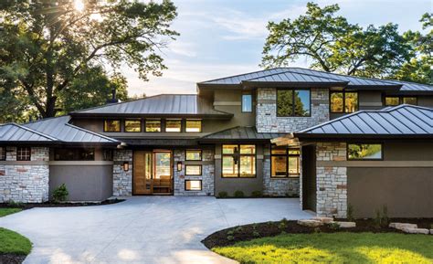A Prairie Style Home By Bruce Lenzen Designbuild Midwest Home
