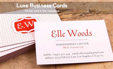 Dropbox link to view the colo. Luxe Moo Business Cards Feel As Awesome As They Look