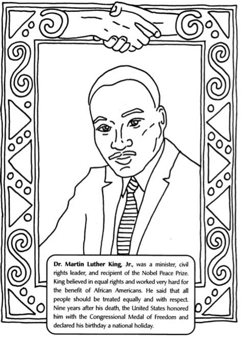 See our coloring sheets collection below. Free Printable Martin Luther King Jr Day (MLK Day ...