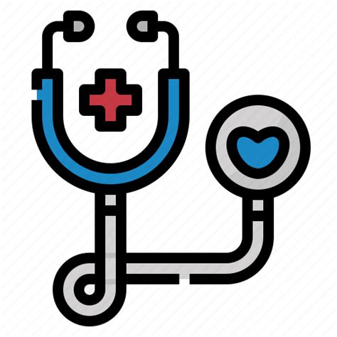 Doctor Healthcare Heart Medical Stethoscopes Icon