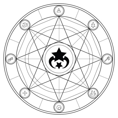 Gravity Falls: Transcendence AU — A possible summoning circle design png image