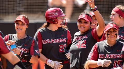 Oklahoma Softball Sweeps Oklahoma State In The Bedlam Series